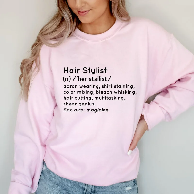 Hairstylist Definition Sweatshirt, Hair Dresser Crewneck, Hairstylist Gift, Hair Dresser Gift