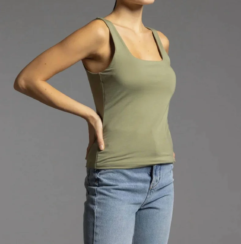 Tessa Tank In Sage