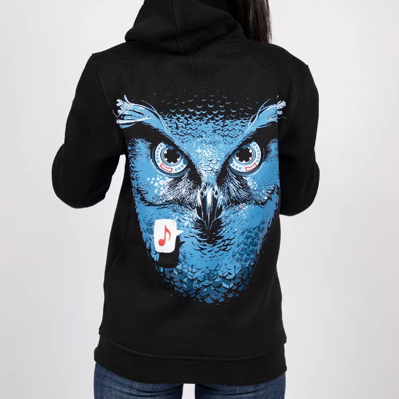 Owl Cassette | Graphic SuperBasic Premium Hoodies