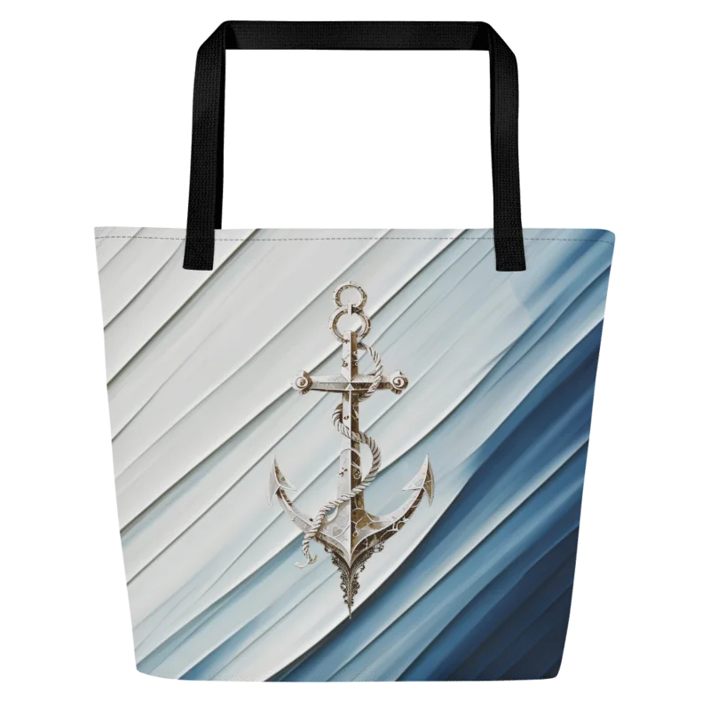 "Coastal Chic" Collection - Large Tote Bag