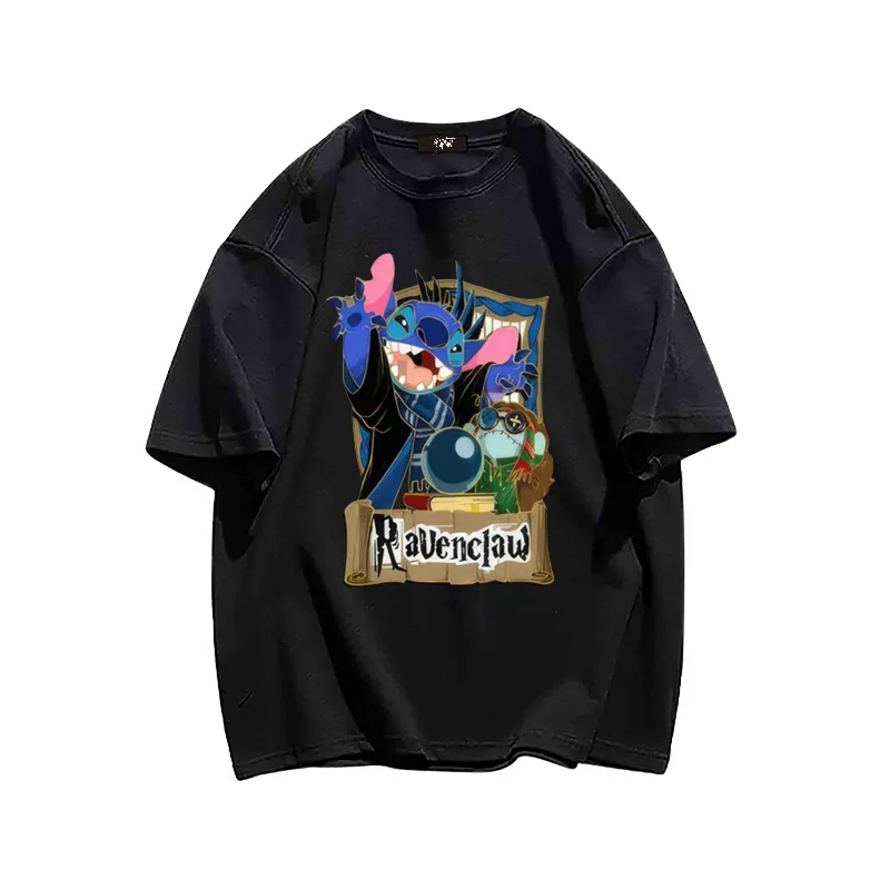 "Cartoon blue magic" T-shirt