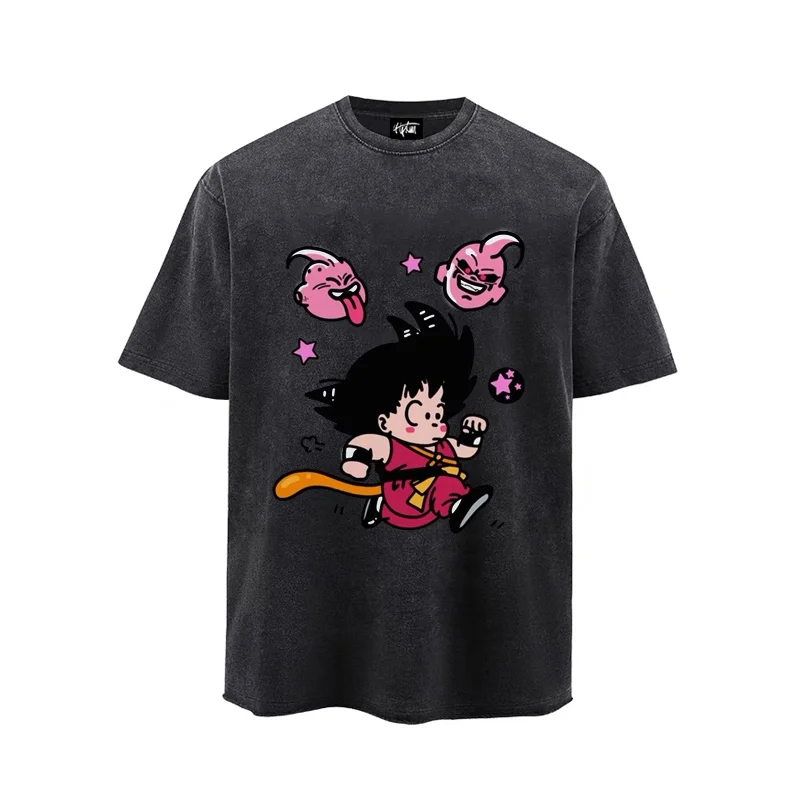 “American retro street goku hand drawn illustration” T-shirt