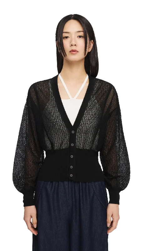 Lace Knit Cardigan