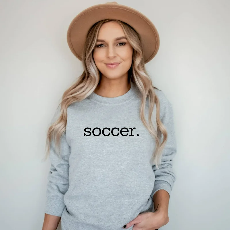 Soccer Sweatshirt, Soccer Mom Crewneck, Soccer Team Shirts, Gift for Soccer Mom or Dad