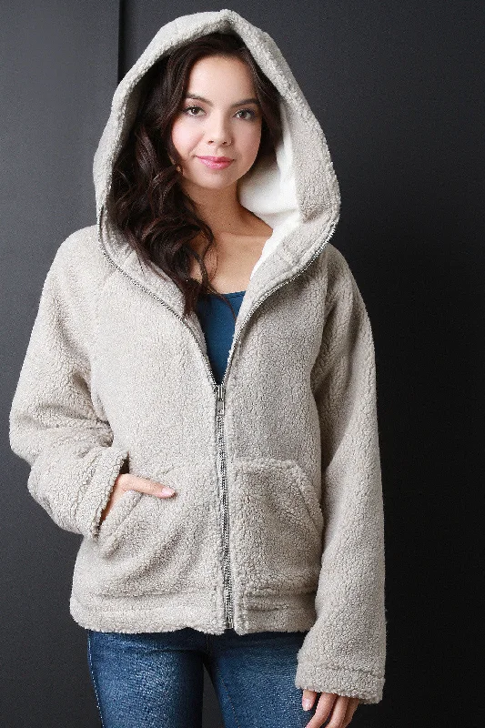 Fleece Hoodie Jacket