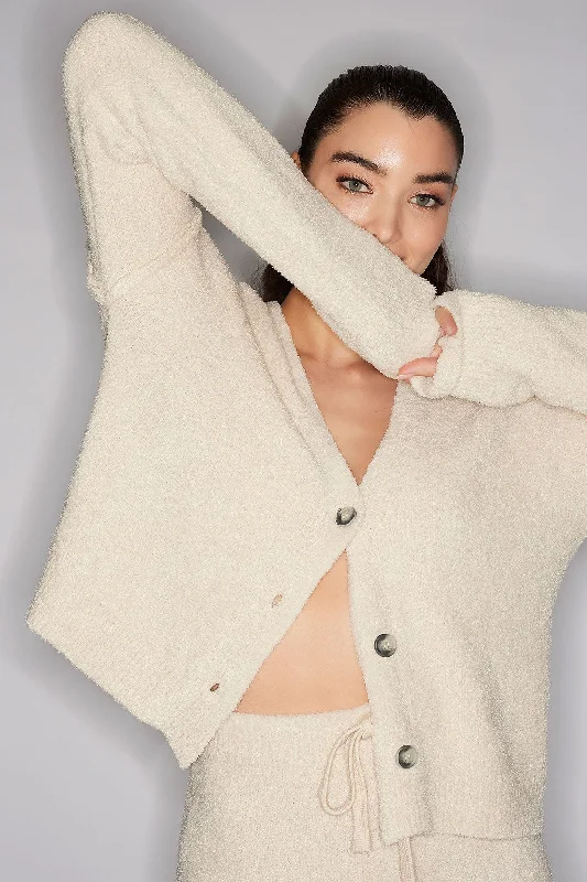 Luna Mellow Cropped Cardigan