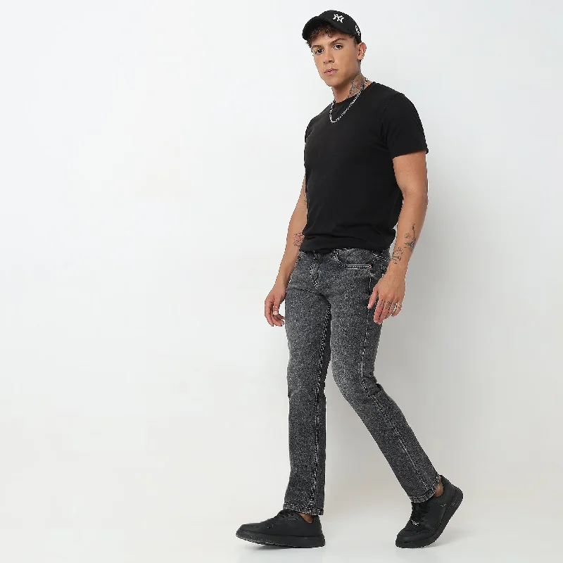 Tapered Crop Fit Selvedge Denim