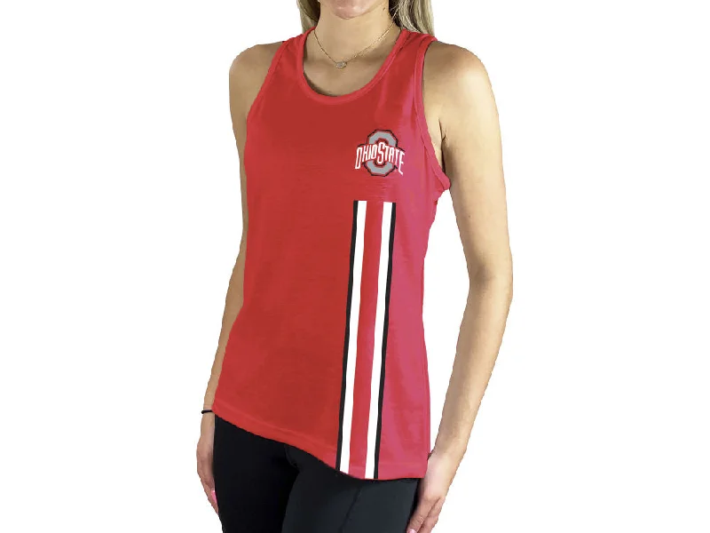 Women's Helmet Stripe Racerback Tank