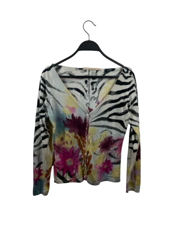 class roberto cavalli/Cardigan/4/All Over Print/Cotton/MLT/CLASS