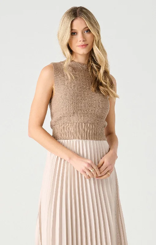 Top - Dex Textured Stitch Sweater Tank