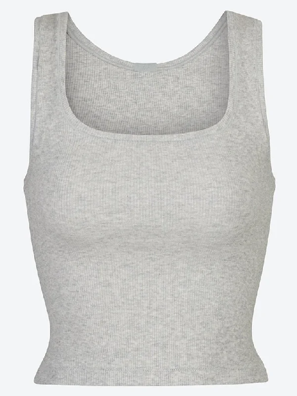 Cotton Rib Tank Top