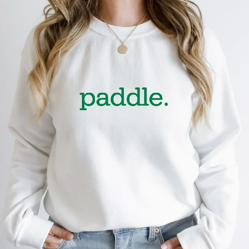 Paddle Tennis Crewneck Sweatshirt, Paddle Team Shirts, Gift for Padel Player, Paddle Fan Sweatshirt