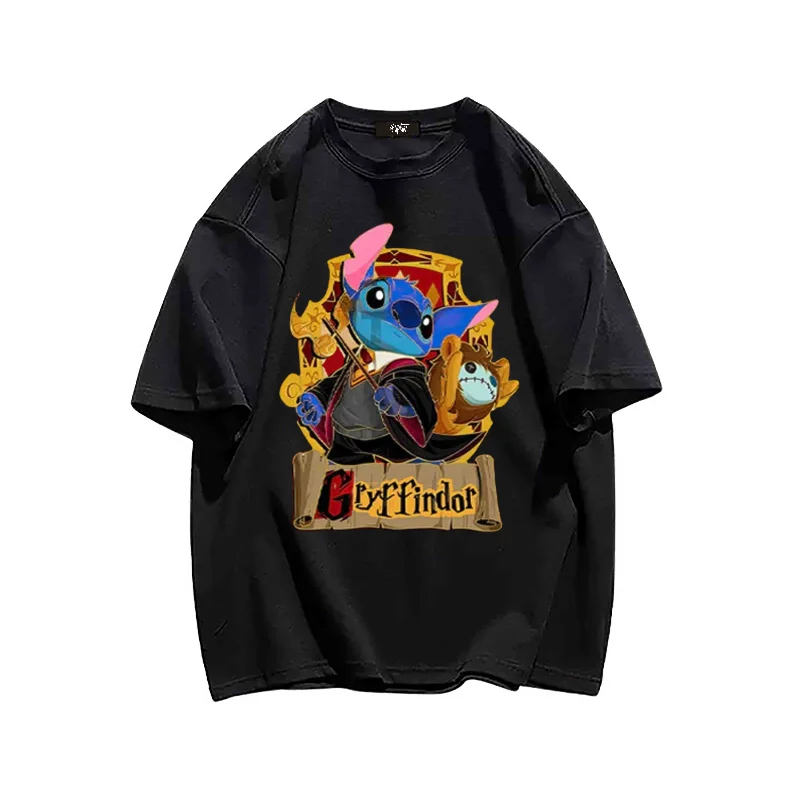 "Cartoon magic robe" T-shirt