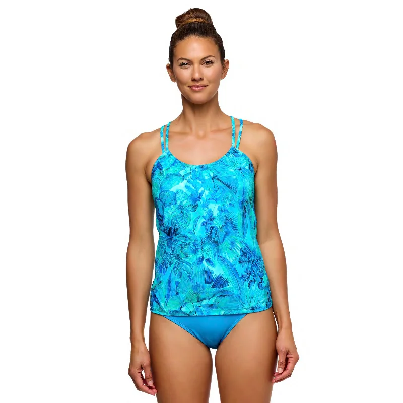 Next Tulum Tropix Scoop Neck Tankini Swim Top