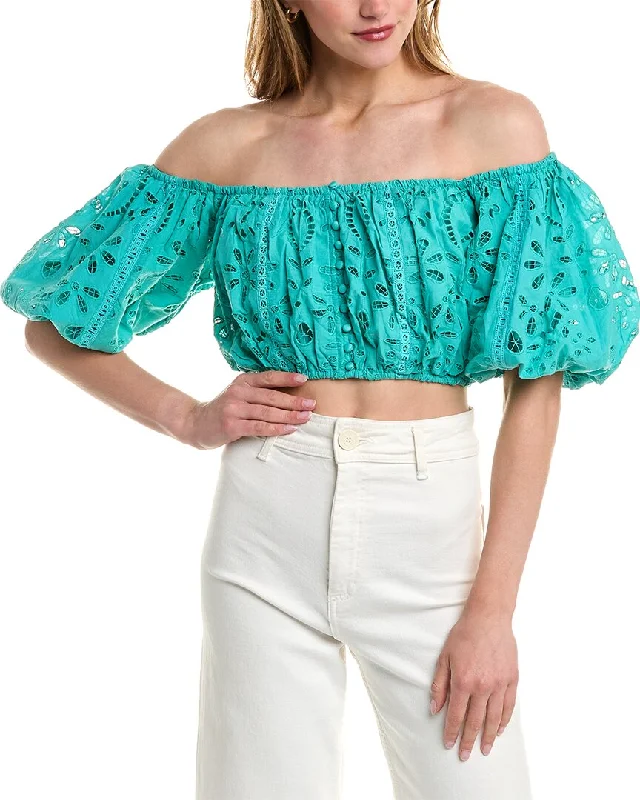 Rococo Sand Crop Top