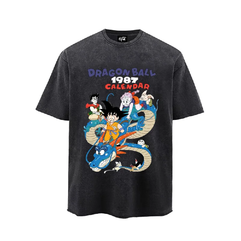 “Japanese classic anime Goku niche print” T-shirt