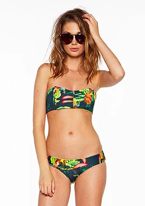 BEACH RIOT Jungle Get Lucky Bikini Top