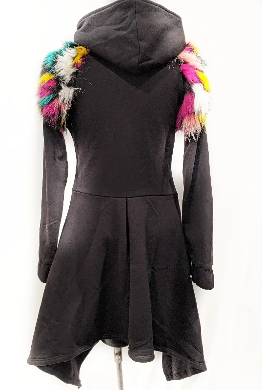 Black With Multi Color Fur