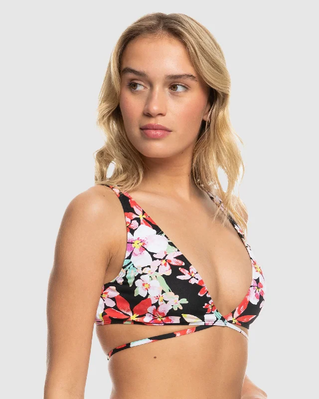 Womens Pt Beach Classics Laceup Elong Bikini Top