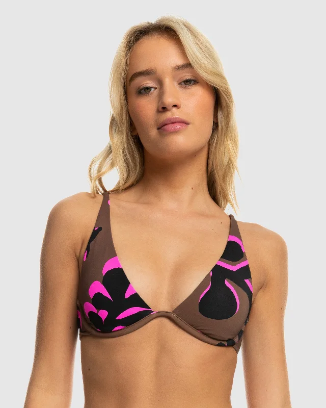 Womens Rowley X Roxy Uw Elongated Bikini Top