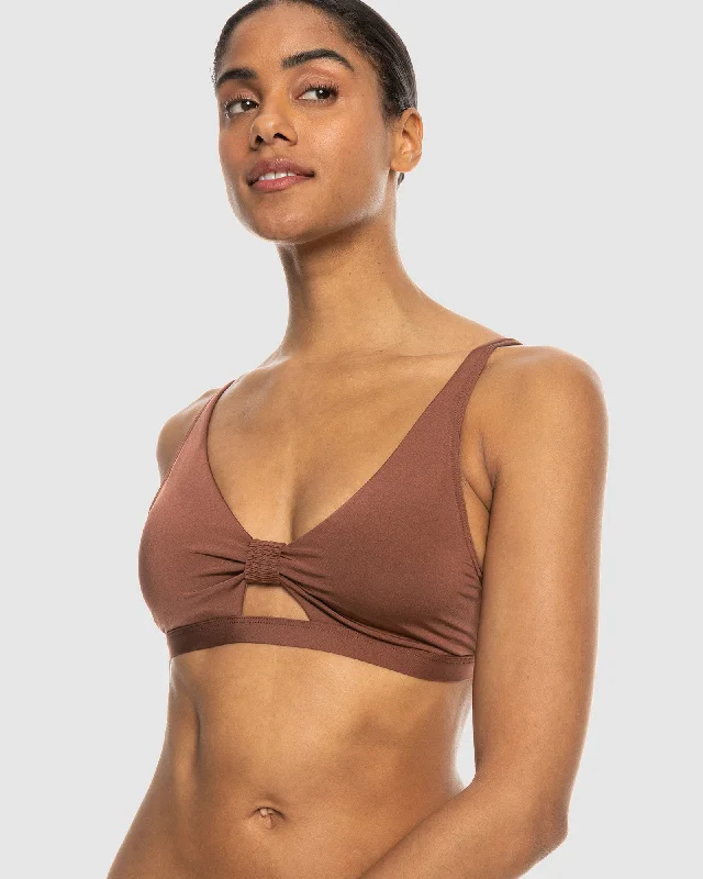 Womens Silky Island Bra Bikini Top