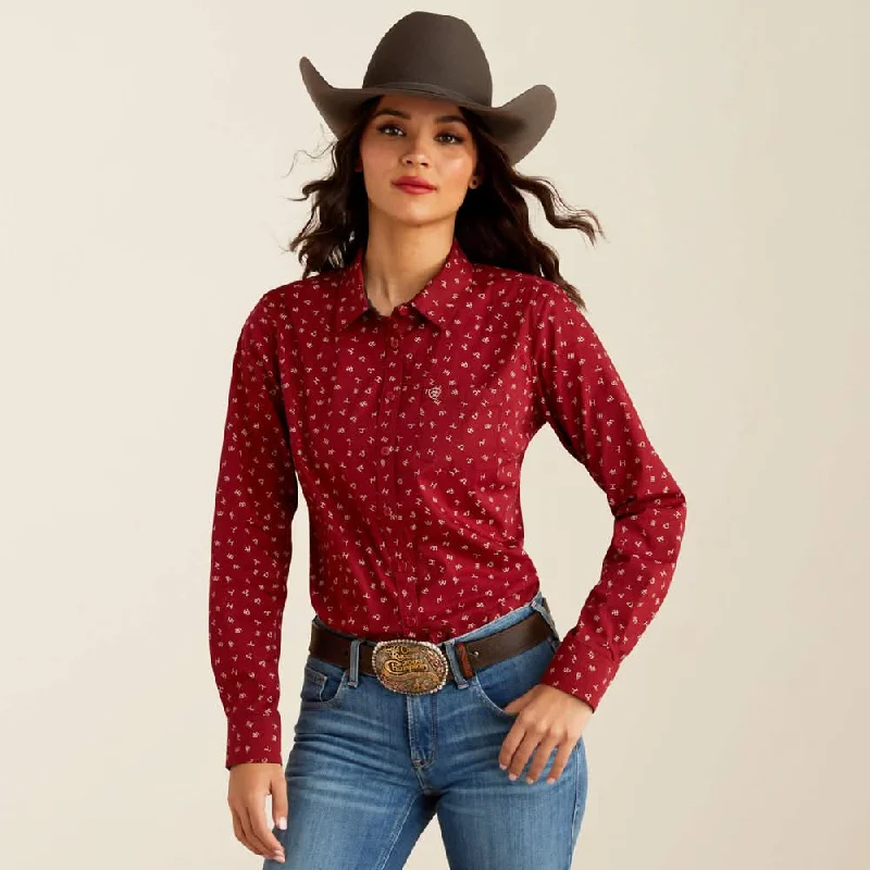 Ariat 10052790 Women's Kirby Stretch Western Shirt