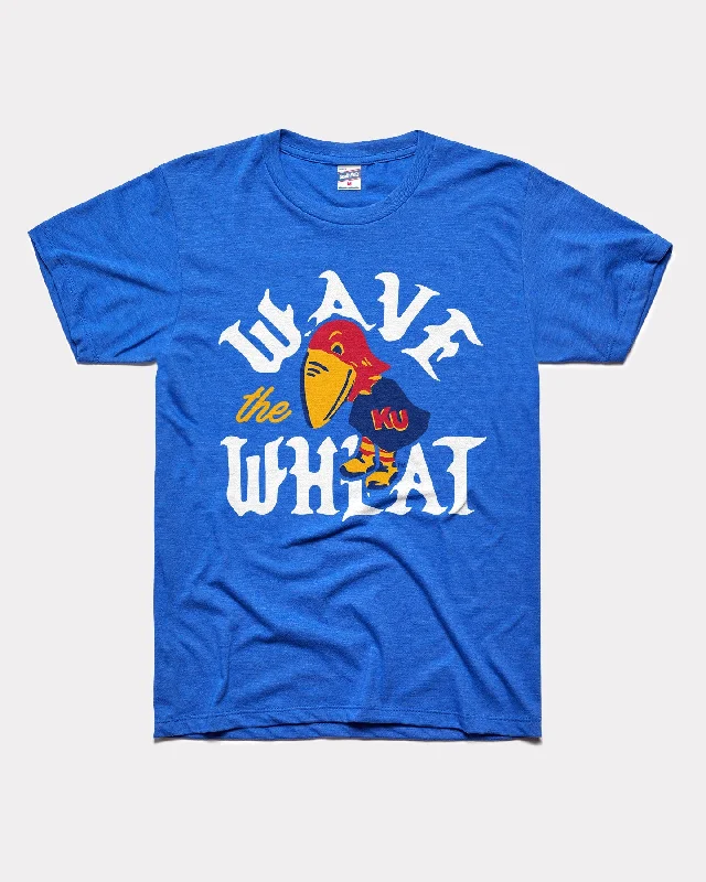 Wave the Wheat KU Basketball Royal T-Shirt