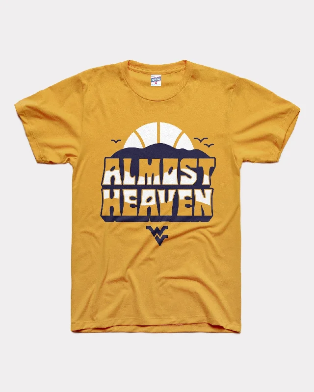 West Virginia Almost Heaven Gold T-Shirt