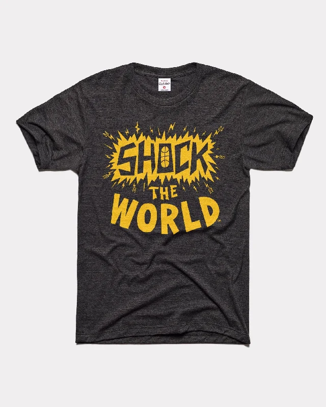 WSU Shockers Shock the World Vintage Black T-Shirt